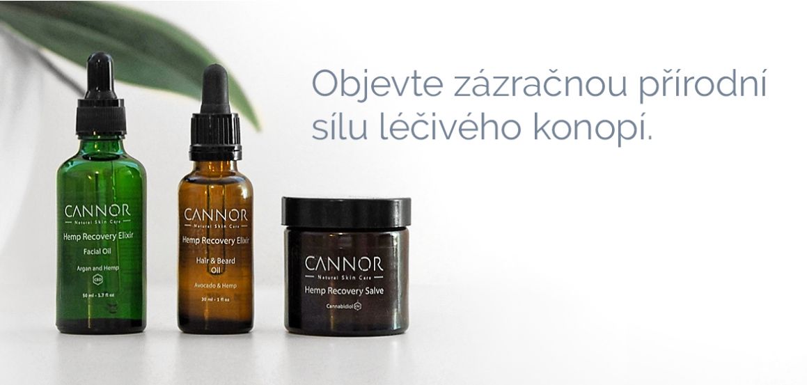 Přírodní léčivá kosmetika - CANNOR – konopná kosmetika